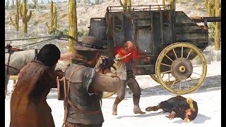 Red Dead Redemption  Marston catches and kills Bill Williamson [upl. by Ibrab]