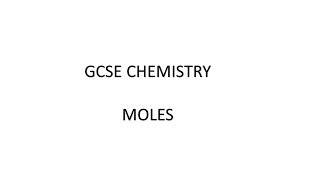 Moles GCSE chemistry  ALL EXAM BOARDS [upl. by Forward534]