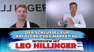 Der Schlüssel für erfolgreiches Marketing  Interview mit Leo Hillinger Learnflixx Success Talks [upl. by Alakcim353]