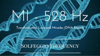 MI  528 Hz  pure tone  Solfeggio Frequency  Transformation Love and Miracles DNA Repair [upl. by Annais]