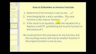 New Version Available Inverse Functions [upl. by Jaela787]