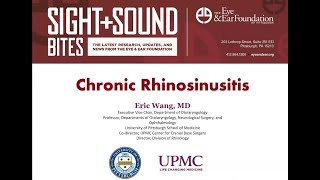 Sight  Sound Bites Chronic Rhinosinusitis [upl. by Harday335]