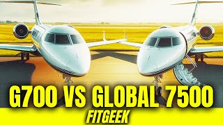 ✅ Jets Privados GulfStream G700 VS Bombardier Global 7500 Aviones Jet Avión ligeros Top [upl. by Evy]