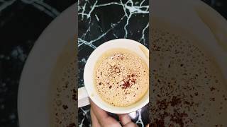 Esey Hot cappuccinoOnly 3 ingredient Homemade cappuccino Hot Dalgona [upl. by Seana629]