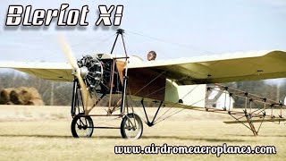 Airdrome Aeroplanes Bleriot XI Replica Experimental Aircraft Kit [upl. by Ryan412]