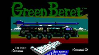 AMSTRAD CPC Green Beret  Longplay amp Review aka Rush n Attack [upl. by Aiyotal645]