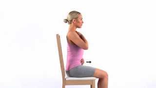 How to do Diaphragmatic breathing sitting [upl. by Larson670]