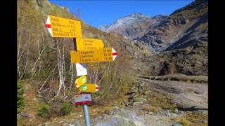 Belalp  Hängebrücke Massaschlucht  Riederalp  28 Okt 2014 [upl. by Ttihw]