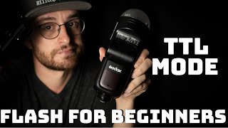 TTL Mode Flash Photography for Beginners  GODOX V1 [upl. by Heywood]