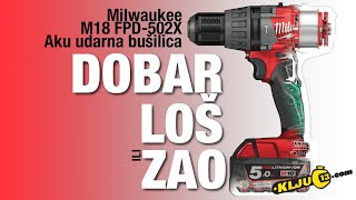 Milwaukee M18 FPD 502x Dobar loš ili zao  Ključ 13 [upl. by Akienat848]