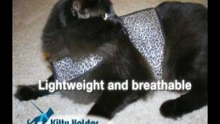 The Kitty Holster Cat Harness [upl. by Pesvoh]