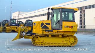 SHANTUI J series and K series Hydrostatic Bulldozers Introduction [upl. by Rhiamon]