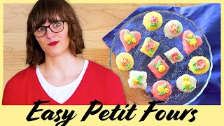 Easy Petit Fours  Vintage Betty Crocker Recipes [upl. by Ynohtnanhoj]