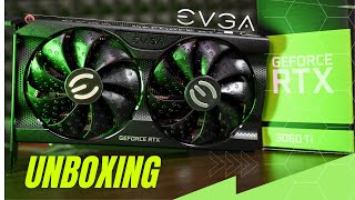 Unboxing EVGA GeForce RTX 3060 Ti 8GB XC GAMING [upl. by Eradis]