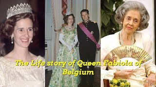 Queen Fabiola of Belgium Biography viralvideo queenofbelgium [upl. by Ynavoj895]