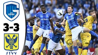 KRC Genk vs STVV 33 Highlights  Jupiler Pro League 2023 [upl. by Erdnoid253]