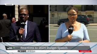 Budget 2024  Reactions to Finance Ministers speech [upl. by Ulrikaumeko]