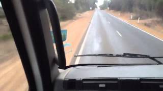 Freightliner argosy in Kojonup Western Australia [upl. by Gunn]