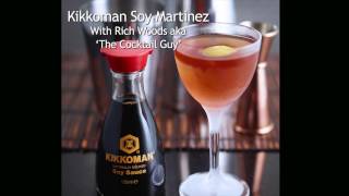 Kikkoman Soy Martinez Cocktail [upl. by Aiselad568]