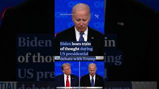 US President Biden stumbles over his words during debate with Trump [upl. by Ainomar801]