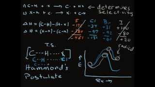 Position Selectivity in Radical Bromination [upl. by Nosrettap]