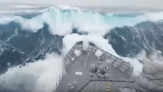 Barcos luchando contra el mar  Barcos Atrapados en Tormentas [upl. by Aitselec]