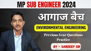 Mp Sub Engineer Vacancy  2024  Civil Engineering  Previous Year Practice Questions  Ep  06 [upl. by Akemak]