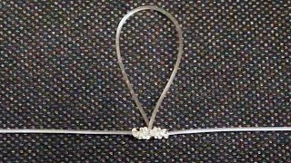 How to tie a dropper loop knot  Awesome fishing knot [upl. by Rosanna]