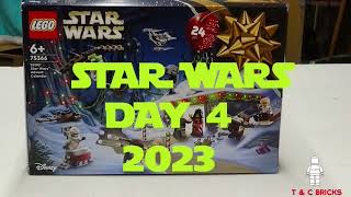 LEGO STAR WARS 2023 ADVENT CALENDAR DAY 4 [upl. by Jobie]