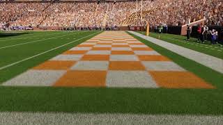 Neyland stadium in EA Sports College Football 25 video game [upl. by Garlan]