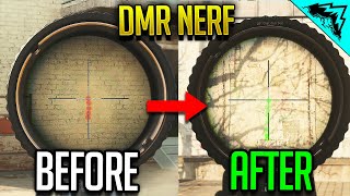 DMR 14 NERF COMPARISON IN WARZONE [upl. by Austreng346]