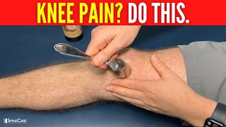 Fix Knee Pain Using Just a Spoon INSTANT RELIEF [upl. by Leund]