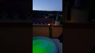 Mendip View Hot Tub Lodges Wookey Hole Village Wells Somerset UK 🇬🇧ytshorts shorts viralshorts [upl. by Dnalyr]