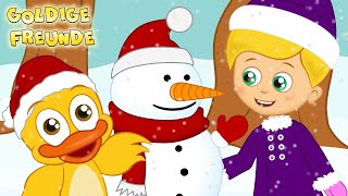 ☃️🎄🎅🏼Schneemann🎅🏼🎄☃️NEUKinderlied  Kinderlieder Zum Mitsingen  Goldige Freunde [upl. by Iilek]