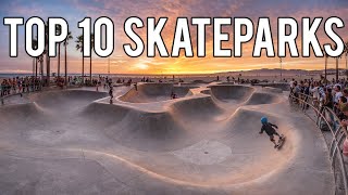 Most FAMOUS Skateparks In The US California New York Florida [upl. by Lajet5]