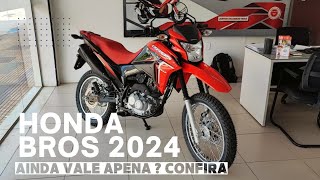 NOVA HONDA BROS 2024 REVIEW COMPLETO [upl. by Victorine]