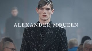 Alexander McQueen  Mens AutumnWinter 2015  Runway Show [upl. by Llewsor]