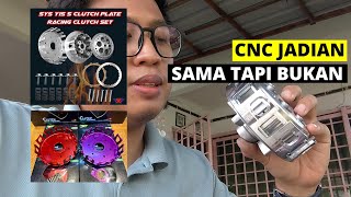 Clutch plate Housing LC 135 Custom hyper clutch SYS jadi Super clutch Vlog style video [upl. by Elna802]