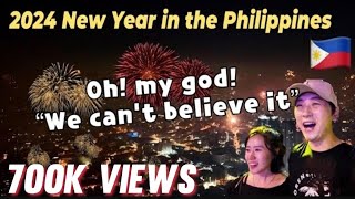 🇵🇭🇰🇷The worlds best Philippine New Years FireWorks [upl. by Gluck]