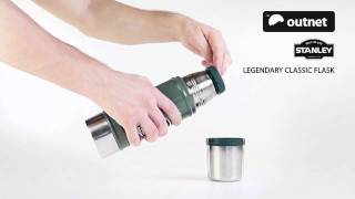 Stanley Legendary Classic Flask  Outnet Demo [upl. by Josselyn]