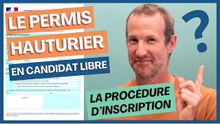 Comment sinscrire au PERMIS HAUTURIER en candidat libre  La procédure détaillée [upl. by Lalo]