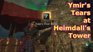 Ymirs Tears Stones at Heimdalls Tower  Assassins Creed Valhalla  Asgard [upl. by Polinski]