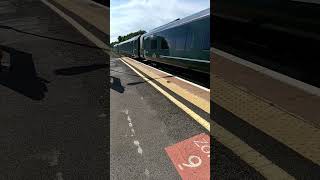 GWR 800307 arriving at Chippenham 13824 [upl. by Minsat]