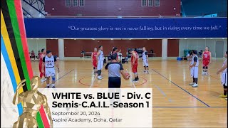 White vs Red  Div C  CAIL  Semis  20 Sep 24 [upl. by Harland]