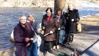 Sisters of the Drum Algonquin Water Song [upl. by Rednasxela167]