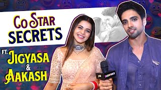 Co Star Secrets Ft Jigyasa Singh amp Aakash Ahuja  Thapki Pyar Ki Season 2 [upl. by Mullins]