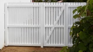 How to Build a Wooden Gate  Mitre 10 Easy As DIY [upl. by Plantagenet344]