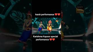 Indias Best Dancer season 4 Ibd4 New episode Harsh performance Karishma Kapoor Special Episode [upl. by Anitsud]