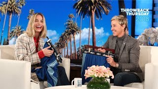 TBT Margot Robbie’s Hilarious Short Shorts Story [upl. by Oiralednac]