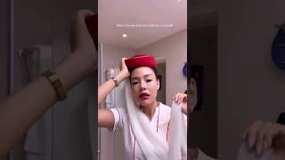 Grooming  Doing Hair  Emirates Cabin Crews [upl. by Sirromed]